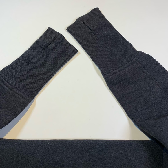 Sz. 4 Lululemon grey mock neck zip up sweater - Picture 5 of 11
